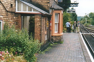 The scene in September 2001