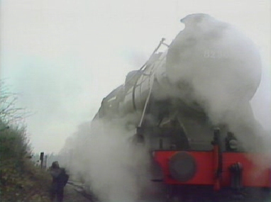 Charles chances upon a steam train, and a final chance of escape